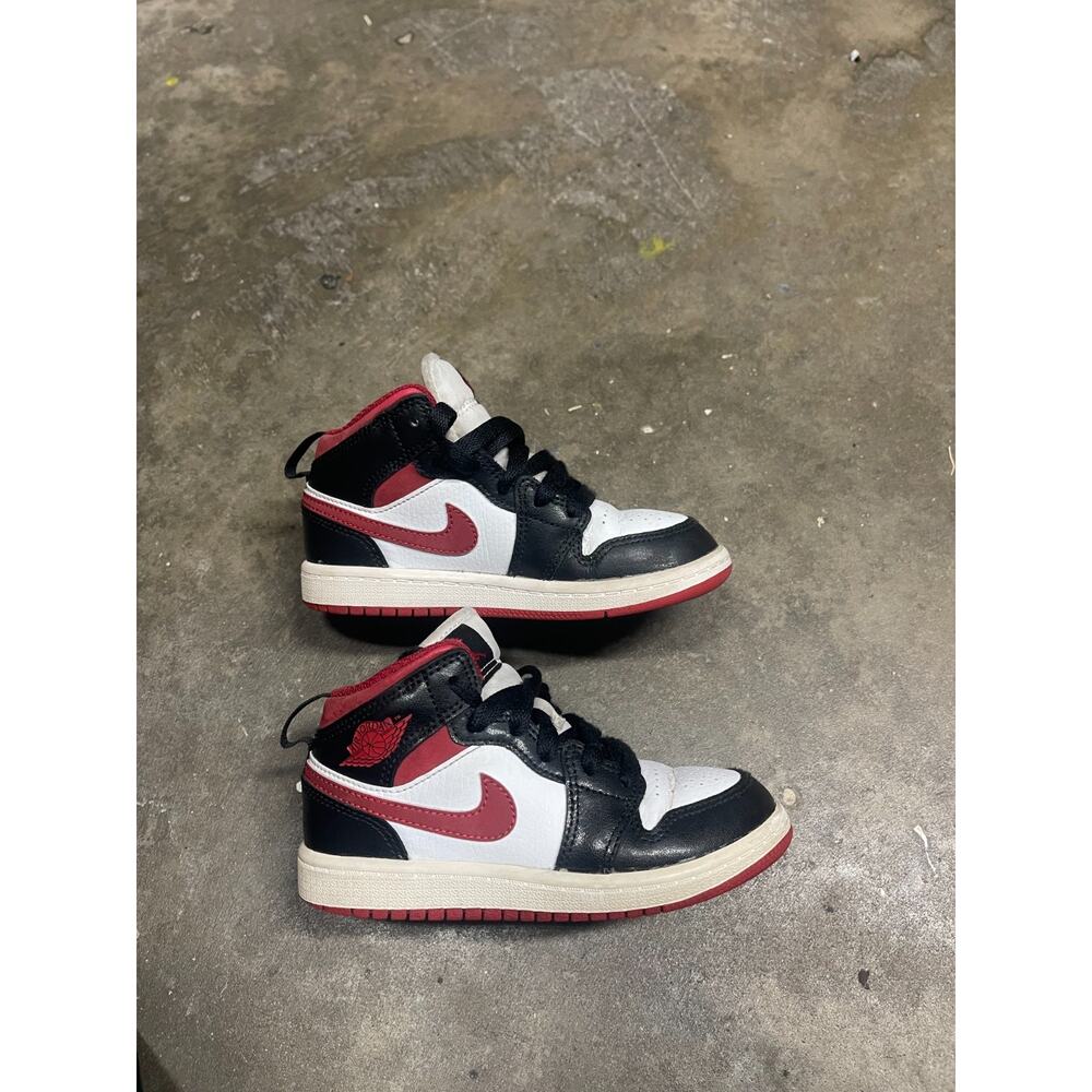 Jordan Kids Sneakers Black Red White